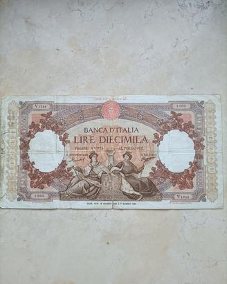 10000 lire Regine del Mare 1960