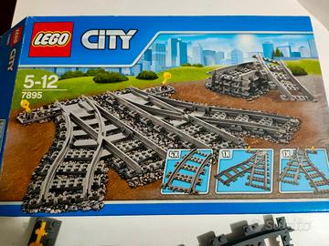 lego city 7895 scambi con binari 