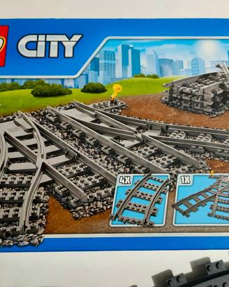 lego city 7895 scambi con binari 