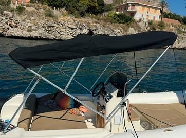 Tendalino alluminio gommone led 590