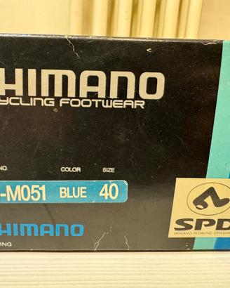Scarpe Ciclista Shimano - SH-M051 BLU Taglia 40