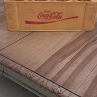 cassetta bottiglie vintage coca cola