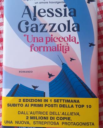 libro una piccola formalità Alessia gazzola