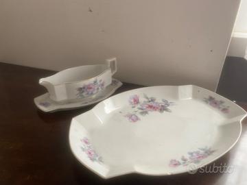 Piatto da portata con salsiera