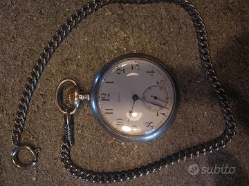 Orologio taschino Moeris in argento