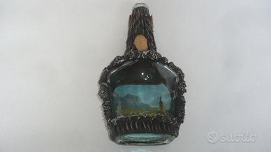 Bottiglia con panorama per grappa o liquori