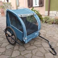 Rimorchio bici x bambini 