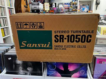 Giradischi Sansui SR-1050C del 1973  Made in Japan