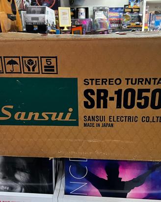 Giradischi Sansui SR-1050C del 1973  Made in Japan