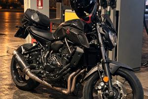 Mt 07 Yamaha Tech Black 