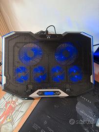 Base di raffreddamento pc portatile Ewent