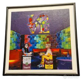 Serigrafia "Thursday Night Fever" di G. Moramarco