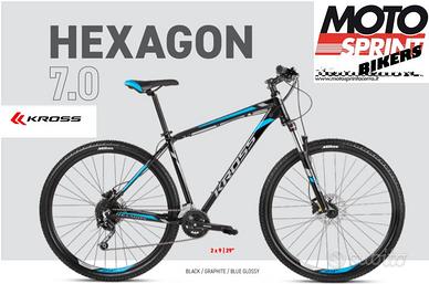 Mtb 29 kross hexagon 7.0 nuova taglia l