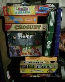 GIOCHI DI SOCIETA E MOVIMENTO 11 SCATOLE 