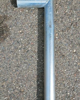 Prolunga ancoraggio a L Tubo A golfare 48 mm 
