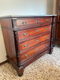 CASSETTONE /COMO'  IN NOCE TARDO IMPERO