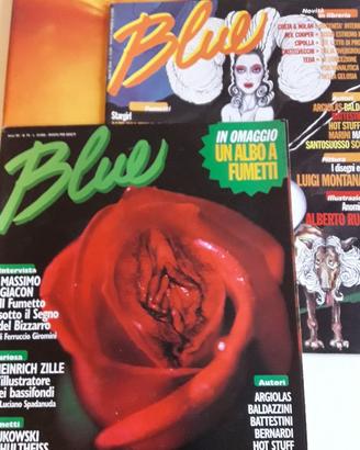 BLUE RIVISTA FUMETTO