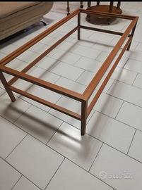 tavolino ciliegio vetro 