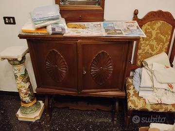 Mobile bar legno