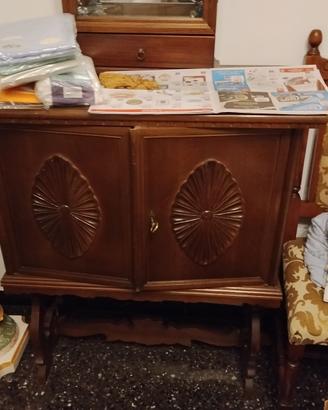 Mobile bar legno