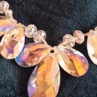 Collana in cristallo.