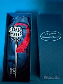 Chiave Millennio argento Raspini