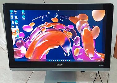 PC Acer All One 24 pollici full hd Intel i3 SSD256