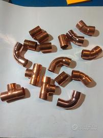 Raccordi rame diametro 22