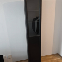 Libreria IKEA BILLY con Vetrina Oxberg 40x28x202