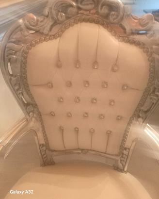 Poltrona stile barocco moderno