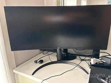 LG 34” UltraWide Curvo