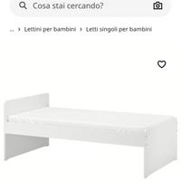 2 letti ikea, già smontati con materassi a 100€