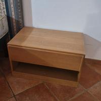 Comodini in legno chiaro x2