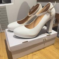 Scarpe avorio chiaro