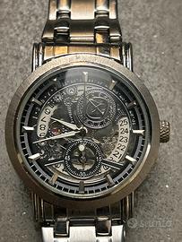 Orologio acciaio automatico uomo