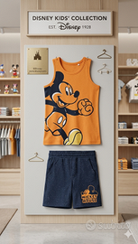 Completo Topolino Disney cotone 3/4 anni