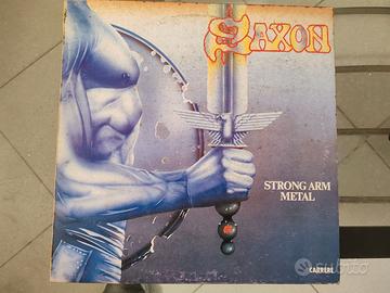 Saxon - Strong Arm Metal Greatest Hits LP