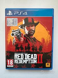 Red Dead Redemption 2 ps4 DVD nuovo