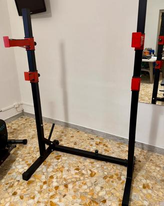 Rack bodybuilding regolabile 300Kg