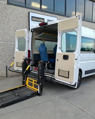 Fiat Ducato TRASPORTO DISABILI Tetto alto passo lu