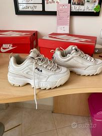 Scarpe fila clearance bianche 36