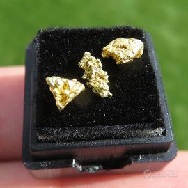 Tris di Pepite d’Oro Naturale – Western Australia