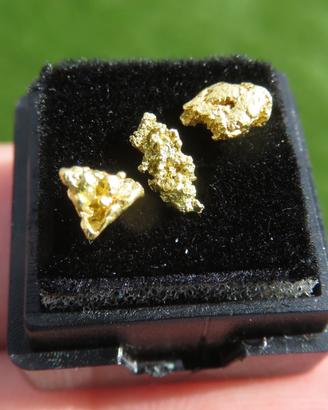 Tris di Pepite d’Oro Naturale – Western Australia