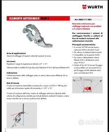 Wurth staffe varie per impiantistica