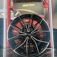 cerchi audi specter 20 pollici nero diamante