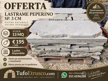 Lastrame Peperino Sp. 3 cm