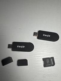Lettori schede SD Vanja 3 in 1