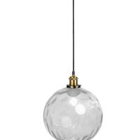 lampada a sospensione in vetro 