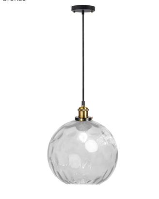 lampada a sospensione in vetro 