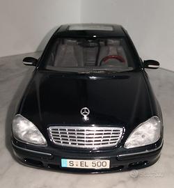 MERCEDES BENZ S-CLASS S500 (1998), 1/18 MAISTO